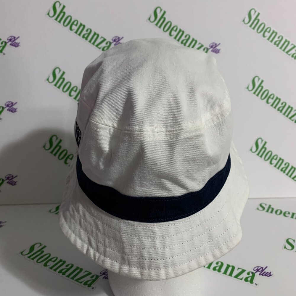 Adidas Bucket Hat Golf Reversible Ladies Womens Green Plaid White Blue One Size - Picture 11 of 12
